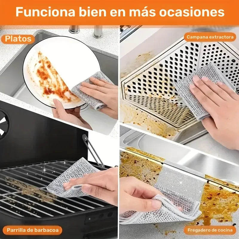paño de aluminio multiuso brillamax